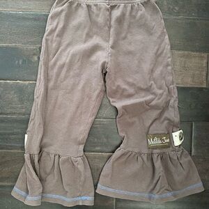 Matilda Jane Gray Ruffle Pants